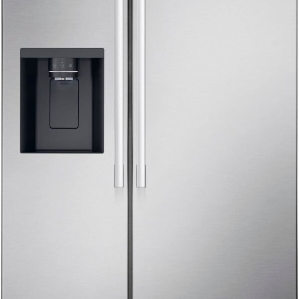 LG 26.6 Cu. Ft. Side-by-Side Smart Refrigerator External Ice Water Stainless Steel from Kings Outlet