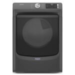 Maytag 7.3 Cu. Ft. Stackable Gas Dryer Extra Power Button Volcano Black from Kings Outlet