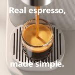 Philips Baristina Automatic Espresso Machine Milky White from Kings Outlet