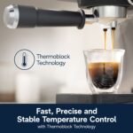 De Longhi Classic Espresso Machine Stainless Steel from Kings Outlet