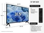 Samsung 32" Class Q8F Series QLED 4K UHD SamsungVision AI Smart Tizen TV 2025 from Kings Outlet