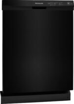 Frigidaire 24" Front Control Built-In Plastic Tub Dishwasher MaxDry 54 dBA Black from Kings Outlet