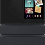 Samsung Bespoke 23 cu. ft. Counter Depth 4-Door French Door Refrigerator AI Family Hub+ from Kings Outlet