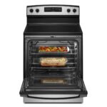 Amana 4.8 Cu. Ft. Freestanding Electric Range Extra-Large Oven Window Stainless Steel from Kings Outlet