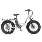 HiBoy EX6 Electric Bike 75 mi Max Operating Range 25 mph Max Speed White from Kings Outlet