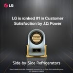 LG 22.5 Cu. Ft. Side-by-Side Counter-Depth Refrigerator Smooth Touch Dispenser Stainless Steel from Kings Outlet