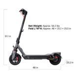 Segway Ninebot Max G3 Electric Scooter 28 mph Max Speed 50 miles Max Range from Kings Outlet
