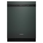 KitchenAid 24" Front Control Built-In Stainless Steel Tub Dishwasher Third Level Jet Rack 41 from Kings Outlet