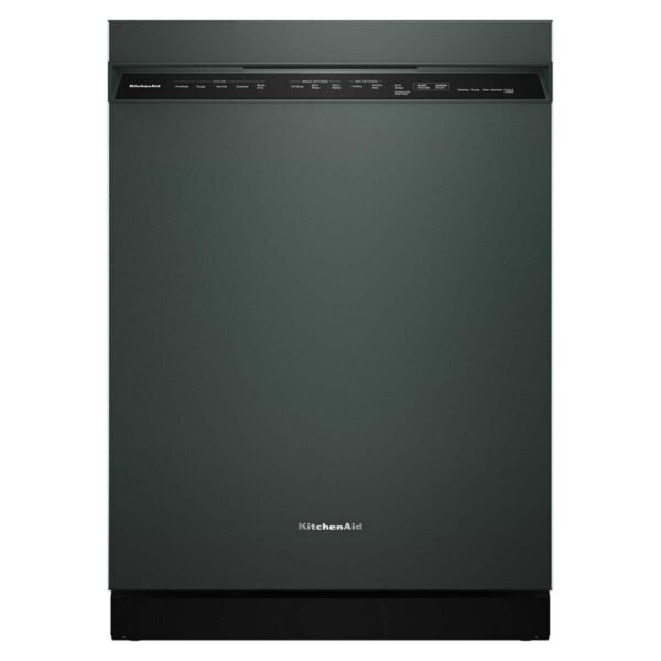 KitchenAid 24" Front Control Built-In Stainless Steel Tub Dishwasher Third Level Jet Rack 41 from Kings Outlet