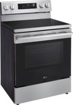LG 6.3 Cu. Ft. Freestanding Electric True Convection Smart Range Air Fry UltraHeat Element from Kings Outlet