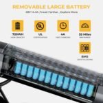 Heybike Ranger S 1000W Foldable Step-Thru Fat-Tire Ebike 55mi Max Range 28mph Max Speed from Kings Outlet