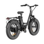 HiBoy EX6 Electric Bike 75 mi Max Operating Range 25 mph Max Speed Black from Kings Outlet