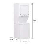GE 2.3 Cu. Ft. Top Load Washer 4.4 Cu. Ft. Electric Dryer Laundry Center from Kings Outlet