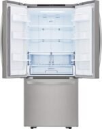 LG 21.8 Cu. Ft. French Door Refrigerator Smart Cooling System Stainless Steel from Kings Outlet