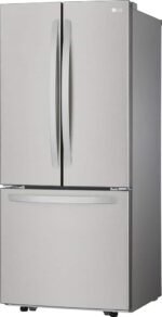 LG 21.8 Cu. Ft. French Door Refrigerator Smart Cooling System Stainless Steel from Kings Outlet