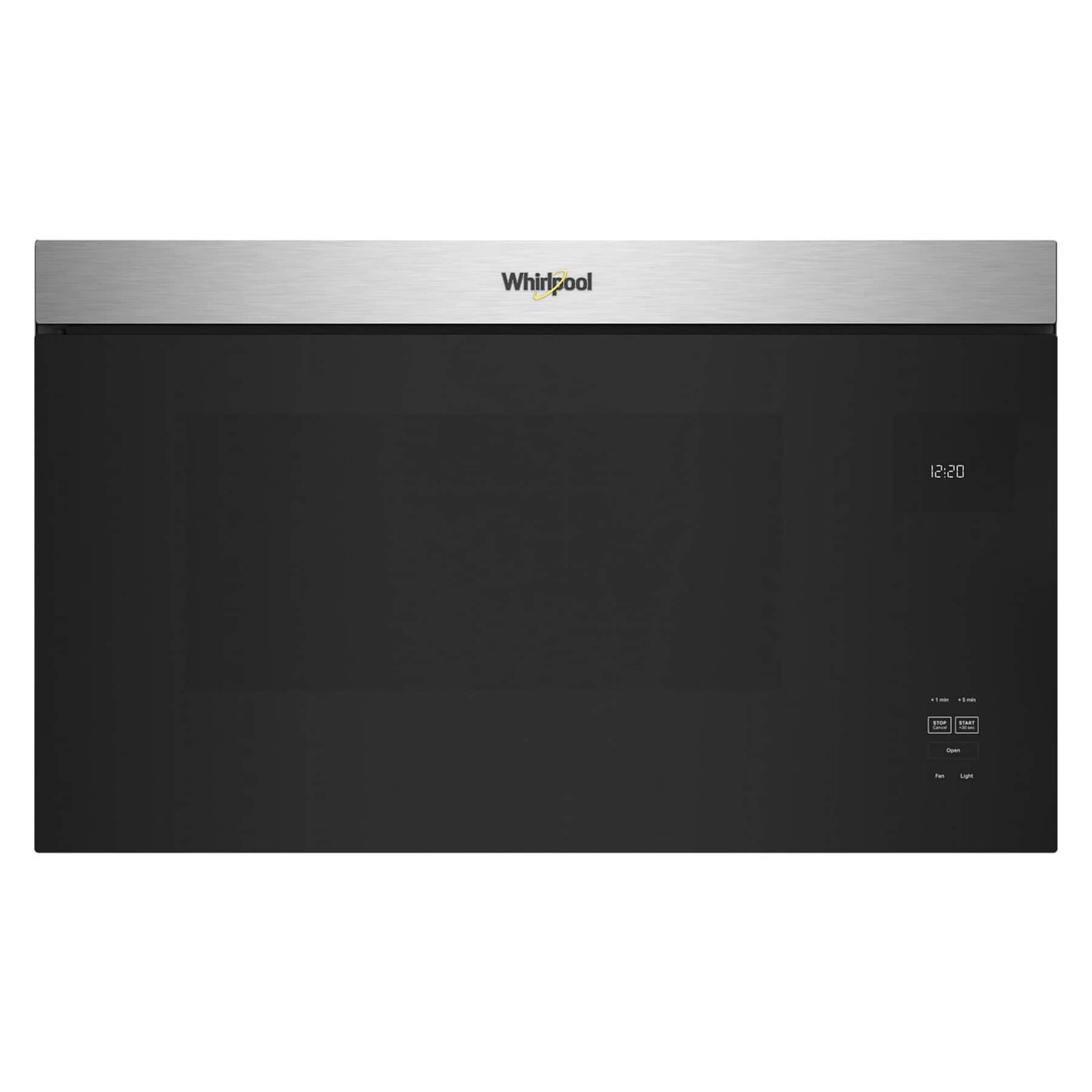 Kings Outlet Whirlpool 1.1 Cu. Ft. Over-the-Range Microwave Flush Built-in Design Stainless Steel Whirlpool 1.1 Cu. Ft. Over-the-Range Microwave Flush Built-in Design Stainless Steel from Kings Outlet
