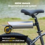 Aotos PikaBoost 2 E-Bike Lite Conversion Kit 31-43 Mile Range Pedal Assist Mode Converts from Kings Outlet