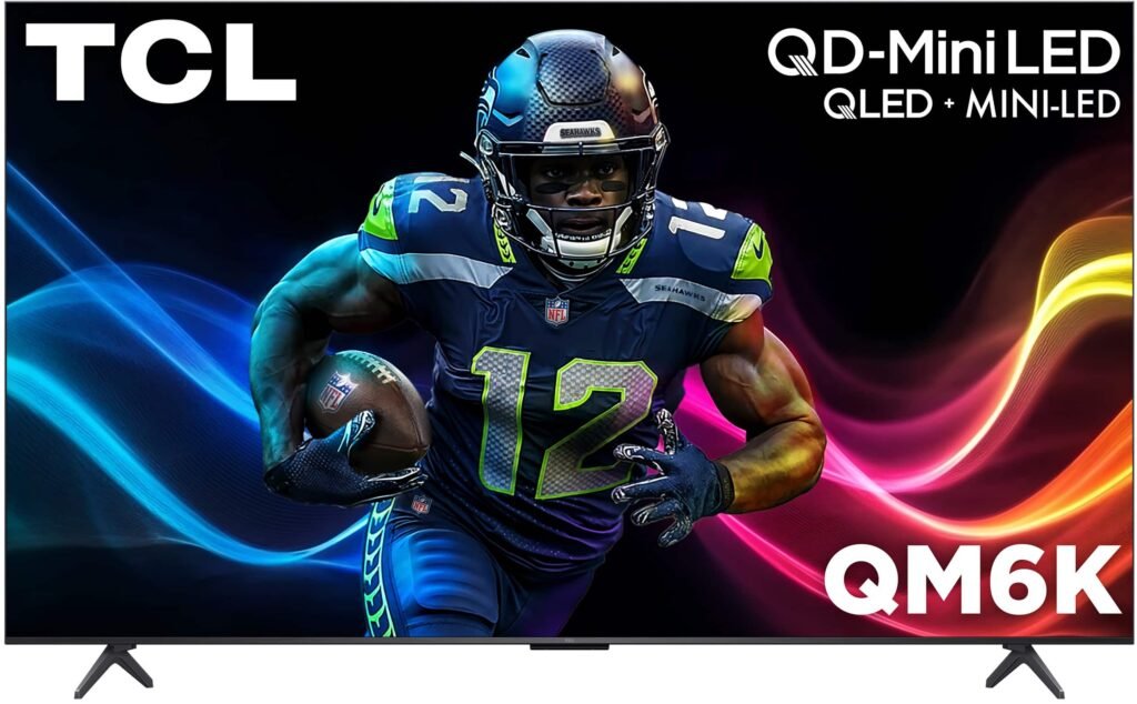 TCL 65" Class QM6K Series 4K UHD HDR QD Mini LED Smart TV Google from Kings Outlet