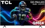 TCL 65" Class QM6K Series 4K UHD HDR QD Mini LED Smart TV Google from Kings Outlet
