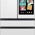Samsung Bespoke 23 cu. ft. Counter Depth 4-Door French Door Refrigerator AI Family Hub+ from Kings Outlet