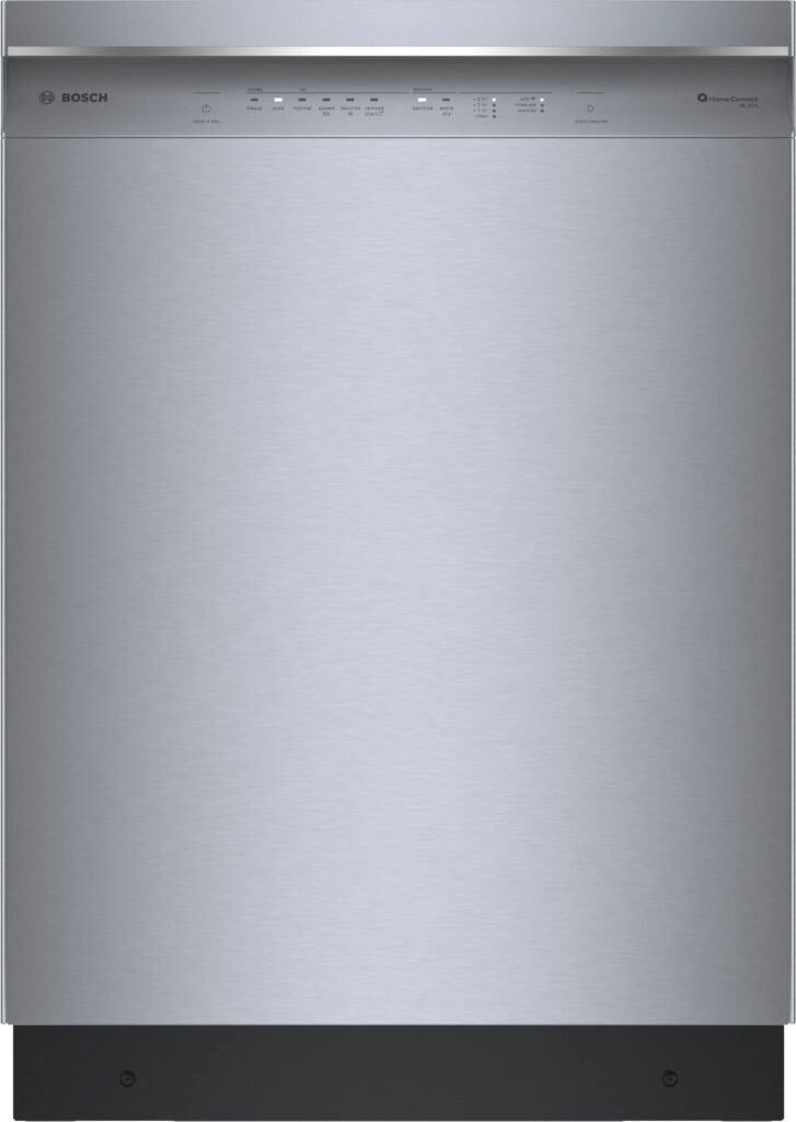 Bosch 300 Series 24" Front Control Smart Built-In Stainless Steel Tub Dishwasher 3rd Rack from Kings Outlet