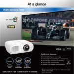 Epson Home Cinema 3800 4K 3LCD Projector High Dynamic Range White from Kings Outlet