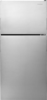 Amana 18.2 Cu. Ft. Top-Freezer Refrigerator Stainless Steel from Kings Outlet