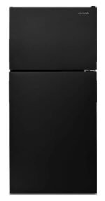 Amana 18 Cu. Ft. Wide Top-Freezer Refrigerator Garden Fresh Crisper Bins Black from Kings Outlet