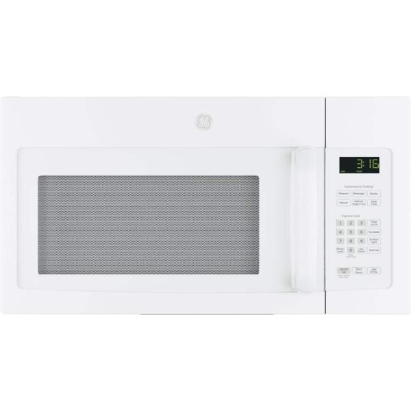 GE 1.6 Cu. Ft. Over-the-Range Microwave Electronic Touch Controls White from Kings Outlet