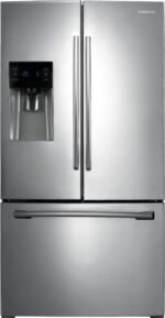 Samsung 24.6 cu. ft. French Door Refrigerator Thru-the-Door Ice Water Stainless Steel from Kings Outlet