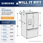 Samsung 24.6 cu. ft. French Door Refrigerator Thru-the-Door Ice Water Stainless Steel from Kings Outlet