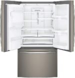 GE 27.7 Cu. Ft. French Door Refrigerator Advanced Water Filtration Slate from Kings Outlet