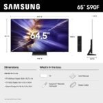 Samsung 65" Class S90F Series OLED 4K UHD SamsungVision AI Smart Tizen TV 2025 from Kings Outlet