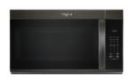 Whirlpool 1.9 Cu. Ft. Over-the-Range Microwave Sensor Cooking Black Stainless Steel from Kings Outlet