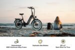 Heybike Ranger S 2.0 Foldable Step-Thru Fat-Tire 750W Ebike Hydraulic Disc Brakes 55 Miles from Kings Outlet