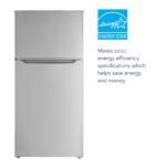 Insignia 14.2 Cu. Ft. Top-Freezer Refrigerator ENERGY STAR Certification Stainless Steel from Kings Outlet