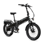 Lectric eBikes XP4 750 Step-Over Foldable Long-Range eBike Max 85mi/28mph + LevelUp Rack/Seat Post/Elite from Kings Outlet