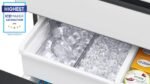 Samsung Bespoke 29 cu. ft. 4-Door French Door Refrigerator AI Family Hub+ White Glass from Kings Outlet