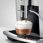 JURA E6 Espresso Machine Easy Cappuccino Function Platinum from Kings Outlet