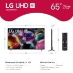 LG 65" Class UA7050 Series LED AI 4K UHD Smart webOS TV 2025 from Kings Outlet