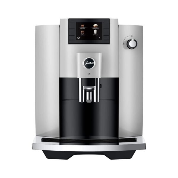 JURA E6 Espresso Machine Easy Cappuccino Function Platinum from Kings Outlet