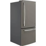 GE 21.0 Cu. Ft. Bottom-Freezer Refrigerator Sliding Snack Drawer Slate from Kings Outlet