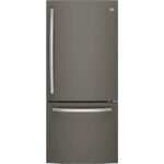 GE 21.0 Cu. Ft. Bottom-Freezer Refrigerator Sliding Snack Drawer Slate from Kings Outlet