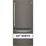 GE 21.0 Cu. Ft. Bottom-Freezer Refrigerator Sliding Snack Drawer Slate from Kings Outlet