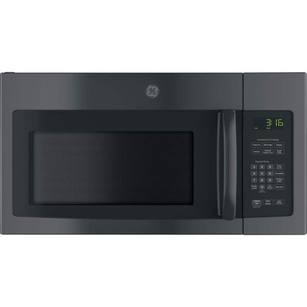 GE 1.6 Cu. Ft. Over-the-Range Microwave Convenience Cooking Controls Black from Kings Outlet