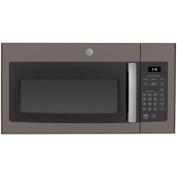 GE 1.6 Cu. Ft. Over-the-Range Microwave Convenience Cooking Controls Slate from Kings Outlet