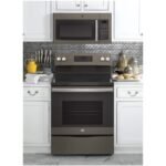 GE 1.6 Cu. Ft. Over-the-Range Microwave Convenience Cooking Controls Slate from Kings Outlet