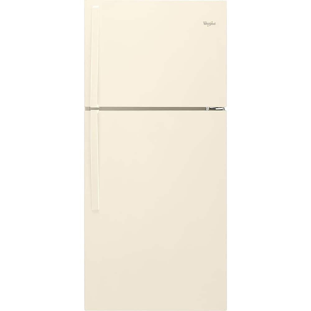 Whirlpool 19.2 Cu. Ft. Top-Freezer Refrigerator Biscuit from Kings Outlet