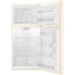 Whirlpool 19.2 Cu. Ft. Top-Freezer Refrigerator Biscuit from Kings Outlet