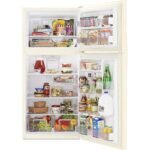 Whirlpool 19.2 Cu. Ft. Top-Freezer Refrigerator Biscuit from Kings Outlet